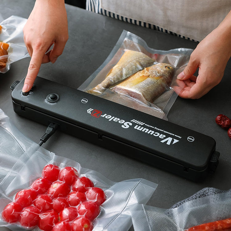 Máquina Seladora Automática de Embalagem a Vácuo para Alimentos