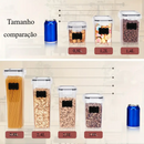 Conjunto de 6/12 Recipientes Herméticos para Alimento