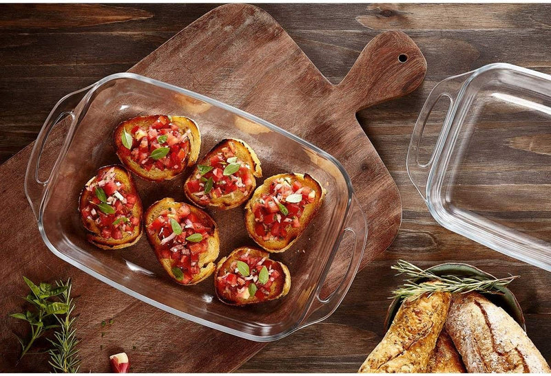 Travessa Lasanheira Retangular Vidro 3,7LT