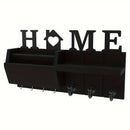 Organizador De Parede Multiuso Em Madeira