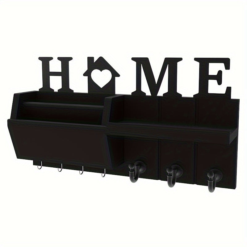 Organizador De Parede Multiuso Em Madeira