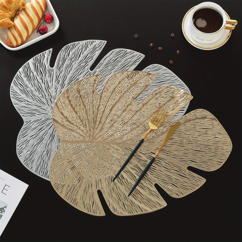 Jogo Americano De Mesa Folha Tropical