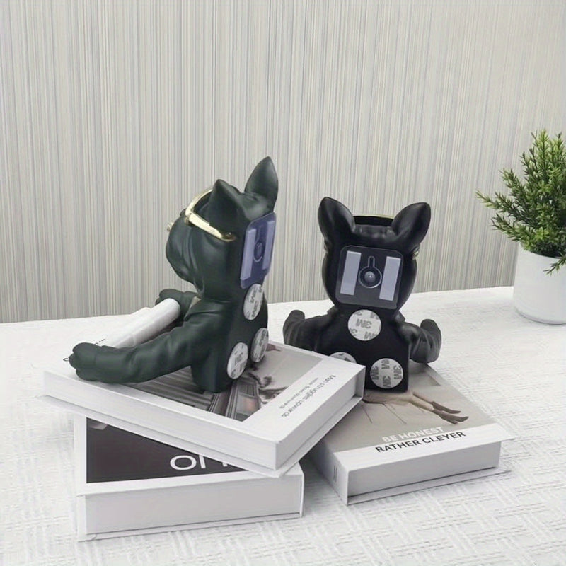 Suporte de Papel Higiênico Formato Cachorro