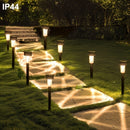 Kit 12 Luzes Solares de Jardim