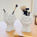 Suporte para Pincéis de Maquiagem Criativo Awaoko