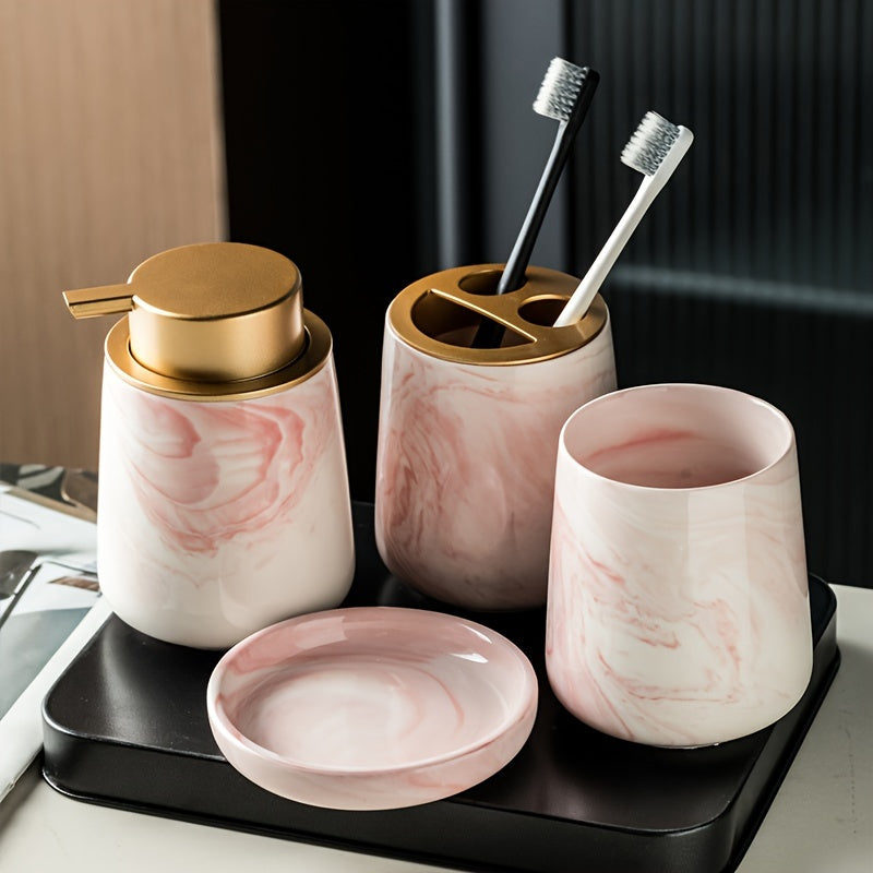 Conjunto de Banheiro de Cerâmica Com 3 Peça