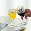 Jogo 6 Taças De Vidro Imperial Style Gamma Luxo