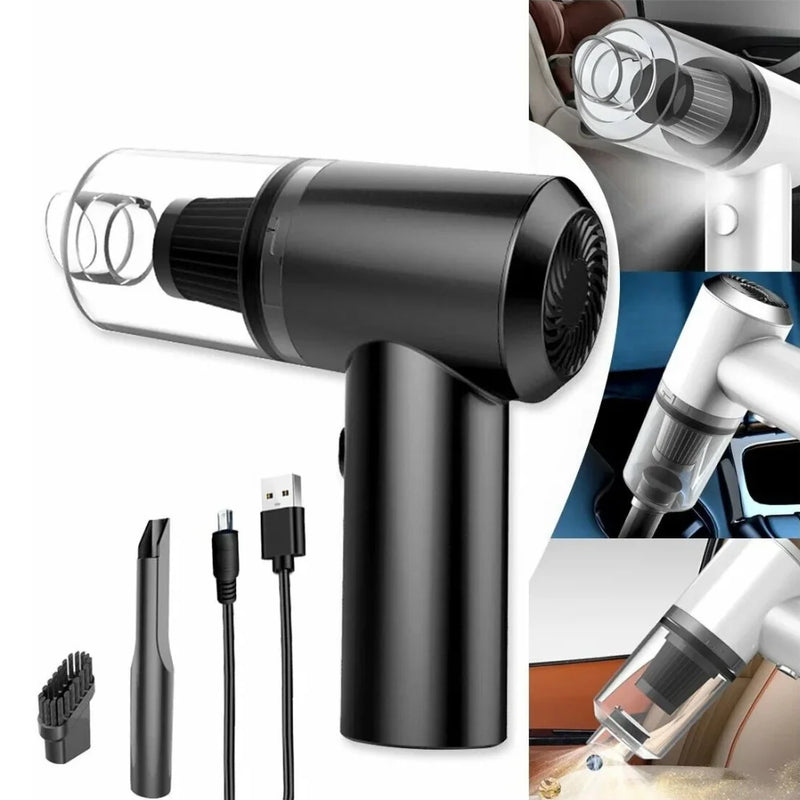 Mini Aspirador de Pó Elétrico Portátil