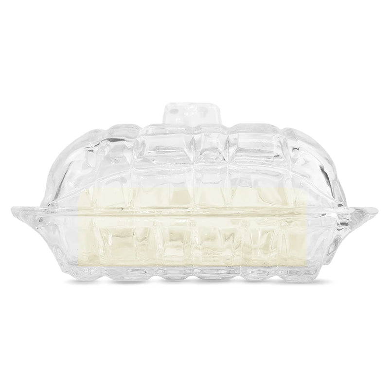 Manteigueira de Vidro Elegante e Sofisticada