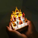 Luminária Led Diy Castelo Garrafa Night Light