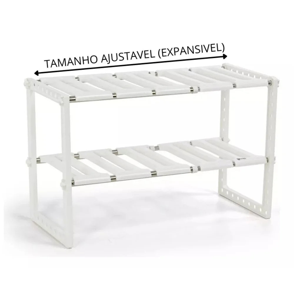 Organizador Rack De Cozinha Expansível