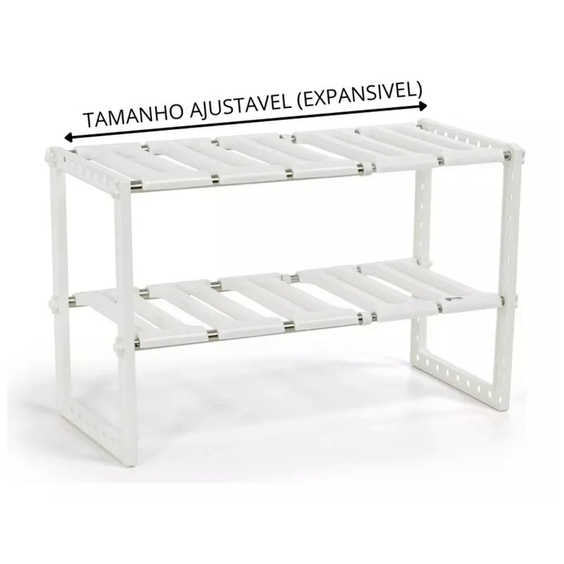 Organizador Rack De Cozinha Expansível