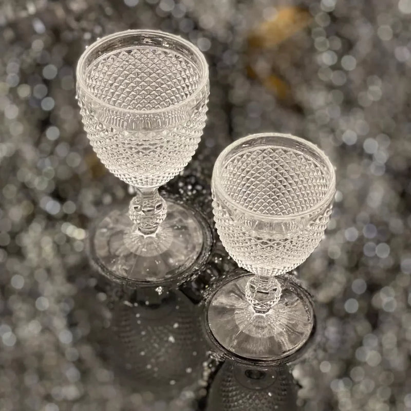 Jogo 6 Taças De Vidro Imperial Style Gamma Luxo