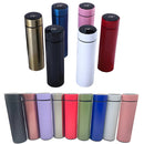 Garrafa Térmica Aço Inox Termômetro Led Digital 500ml