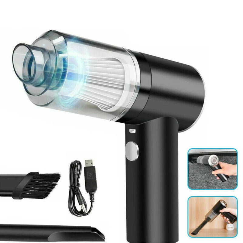 Mini Aspirador de Pó Elétrico Portátil