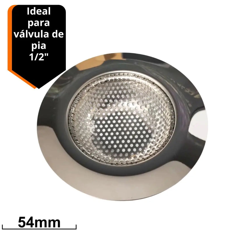 Ralo Cozinha Inox com Tampa Protetora