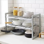 Organizador Rack De Cozinha Expansível