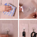 Kit Gancho Adesivo De Parede Sem Furo