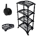 Organizador Vertical com Tela e 4 Cestos