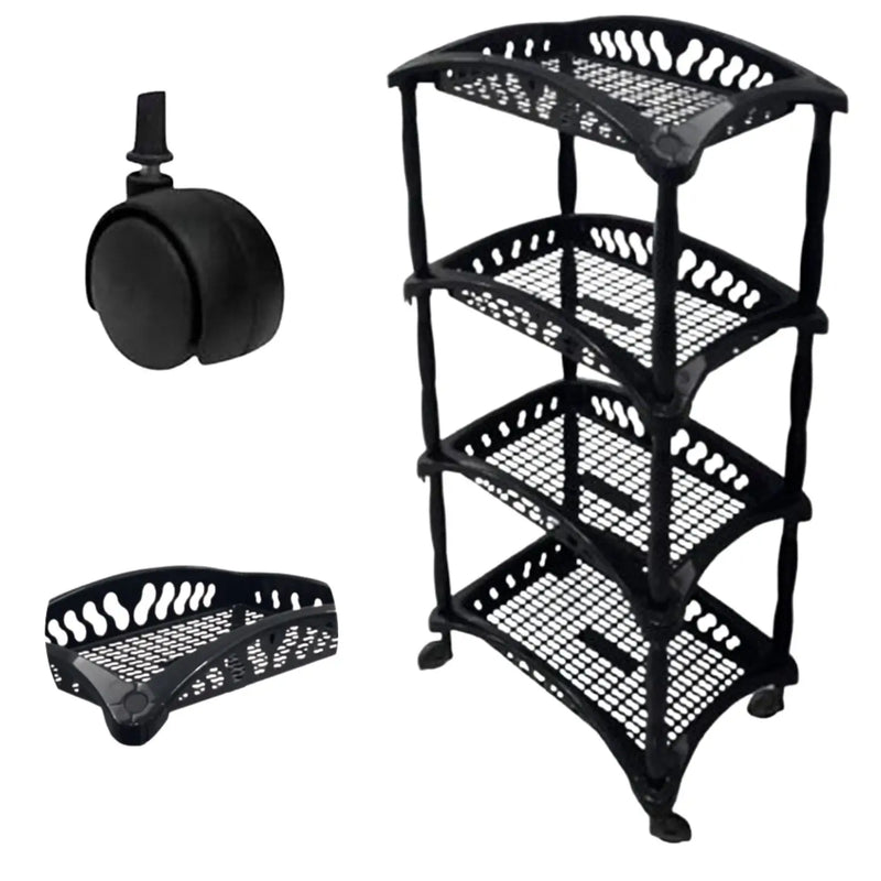 Organizador Vertical com Tela e 4 Cestos