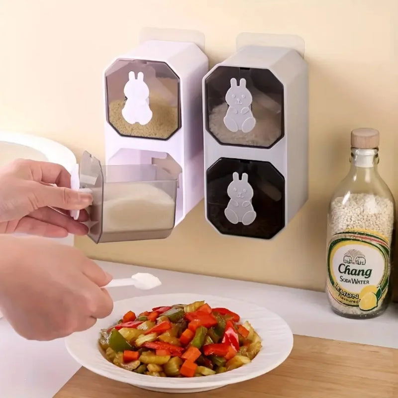 Porta Condimentos em Acrílico com Suporte