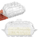 Manteigueira de Vidro Elegante e Sofisticada