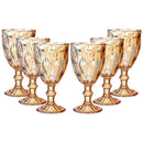 Jogo de 6 Taças Água e Vinho Diamond