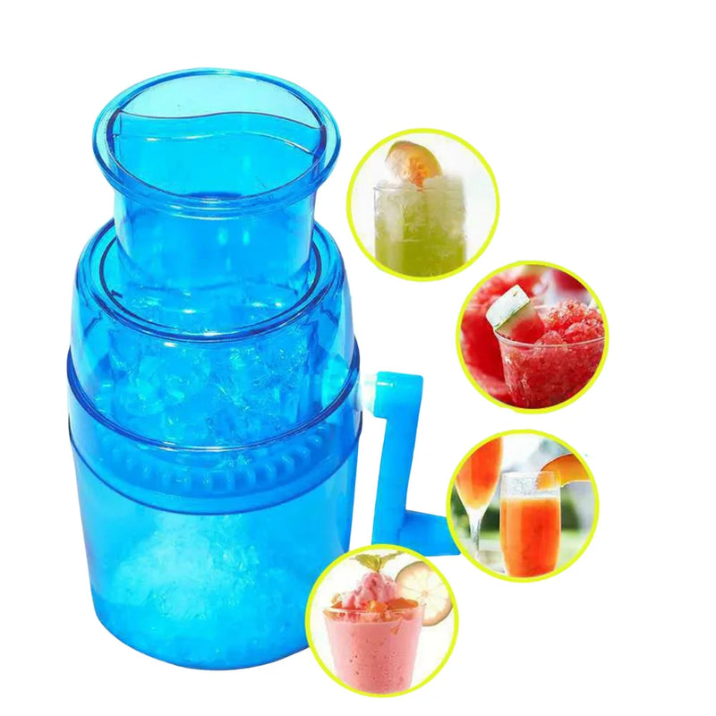 Triturador de Gelo Moedor Raspador Cubos Manual