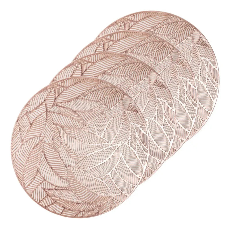 Conjunto De 4 Peças De Jogo Americano Tecido Impermeável Antiderrapante