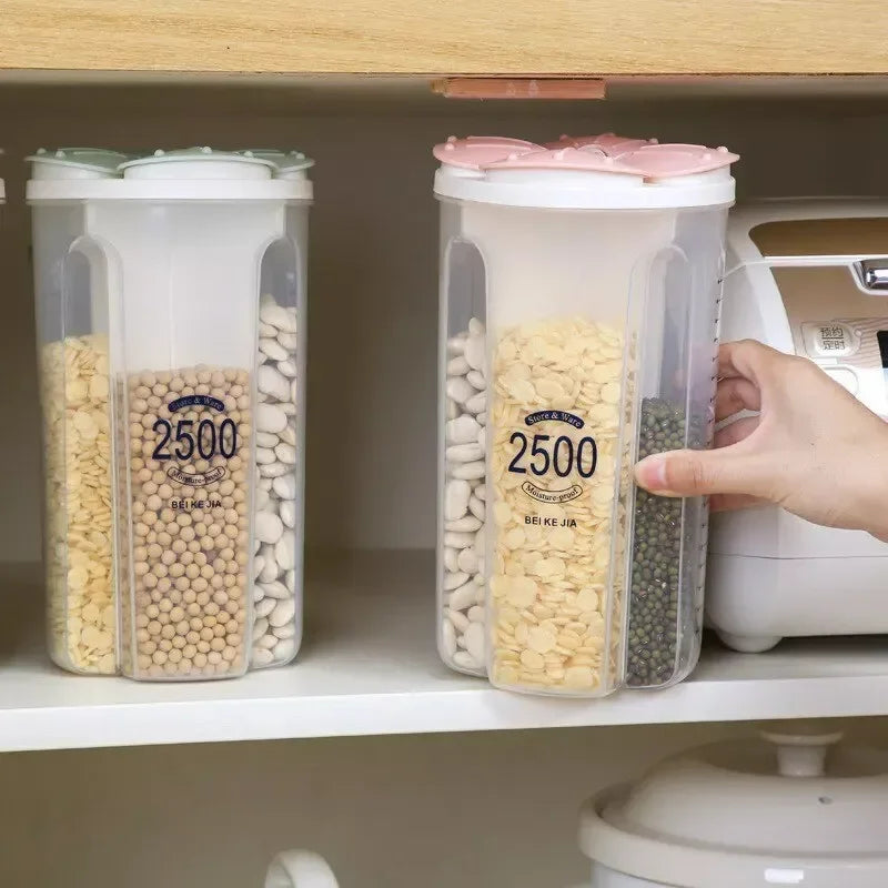 Pote Hermético com Divisórias 2,8L