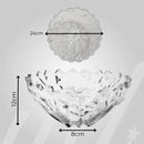 Fruteira Tigela De Vidro Cristal