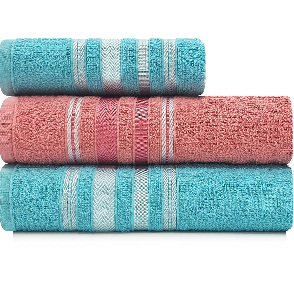 Conjunto de Toalhas Liz Atlantic 3 Peças