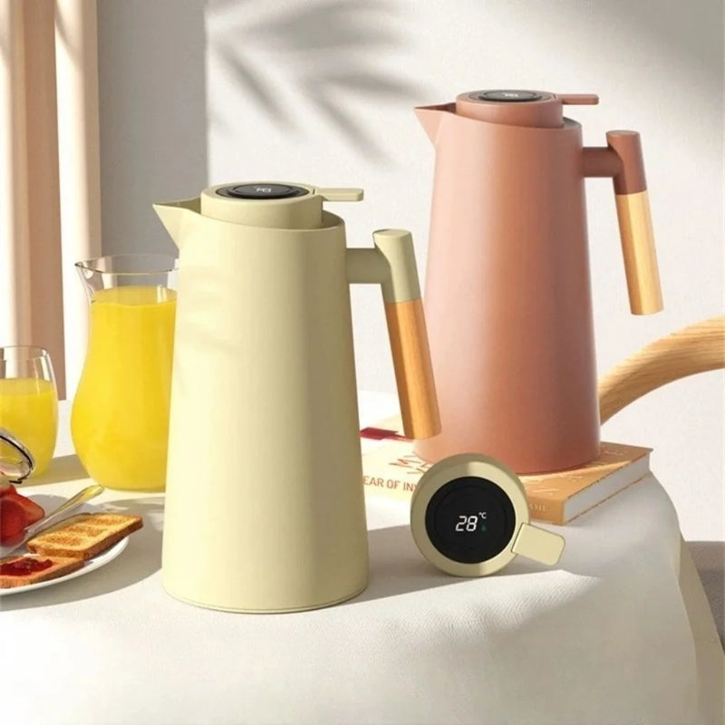 Garrafa Térmica 1LT Com Termômetro Digital