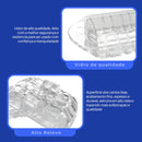 Manteigueira de Vidro Elegante e Sofisticada