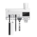 Porta-escovas de Dentes com Esterilizador UV