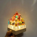 Luminária Led Diy Castelo Garrafa Night Light