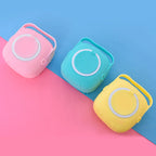 Esponja De Silicone Para Banho Com Dispensador