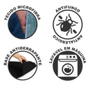 Tapete Macarrão Antiderrapante Multiuso