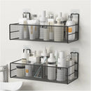 Prateleira De Alumínio Preta Retangular