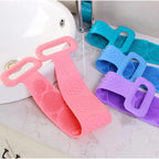 Esponja De Banho Flexível Em Silicone Para Esfoliar