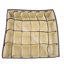 Kit 3 Organizador De Roupa Intima Para Gavetas 24 Divisórias