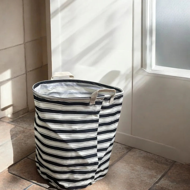 Cesto Organizador Roupa Suja e Brinquedo Dobrável Com Alça Impermeável Pratico