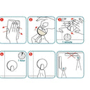 Kit Gancho Adesivo De Parede Sem Furo