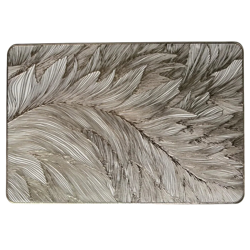 Kit de Jogos Americanos Impermeáveis 4 Peças em Poliéster para Uso Diário