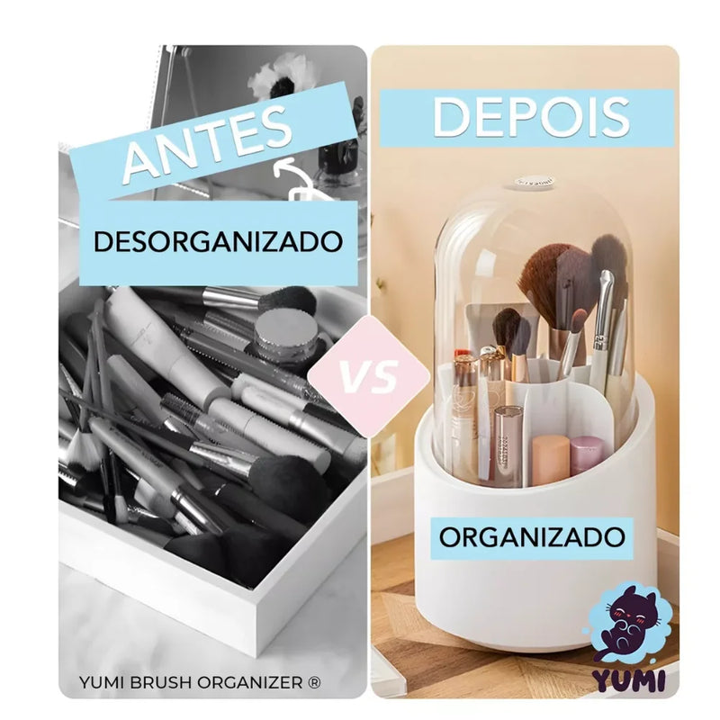 Organizador Maquiagem Giratório 360º