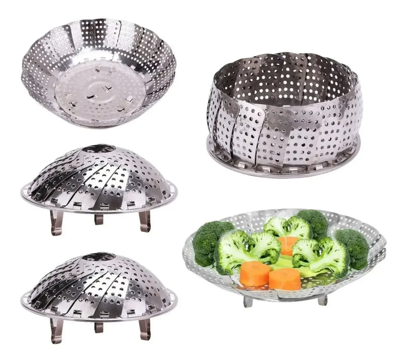 Cesta de Cozimento a Vapor Inox