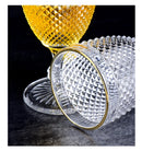 Jogo 6 Taças De Vidro Imperial Style Gamma Luxo