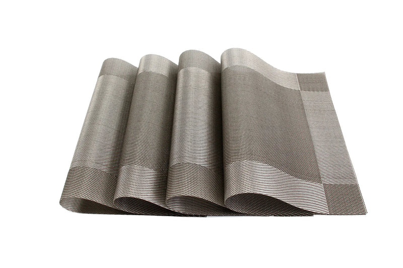 Conjunto Com 6 Jogos Americanos De Mesa De PVC