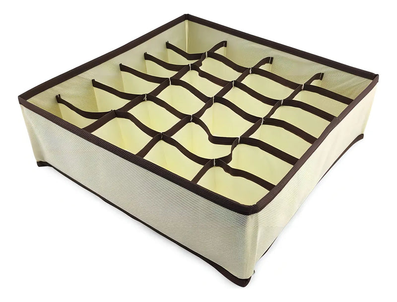 Kit 3 Organizador De Roupa Intima Para Gavetas 24 Divisórias