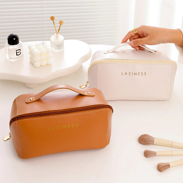 necessaire feminina estilo coreano"

"bolsa organizadora couro pu"

"necessaire para maquiagem resistente"

"organizador de viagem feminino"

"presente criativo para mulheres